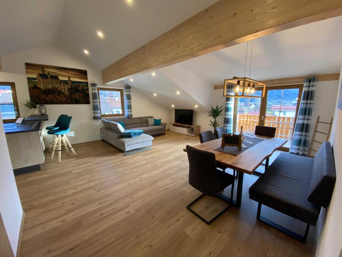 Ferienwohnung Hipp - Bockstallsee Halblech Dış mekan fotoğraf